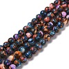 Natural Howlite Beads Strands G-Q017-C03-01-2