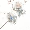 Butterfly Platinum Alloy Pendants PW-WGA9A20-01-1