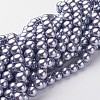 Glass Pearl Beads Strands HY10mm97-3