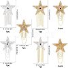 Fingerinspire 5Pcs 5 Style Glitter Enamel Hotfix Crystal Rhinestone DIY-FG0002-40-2