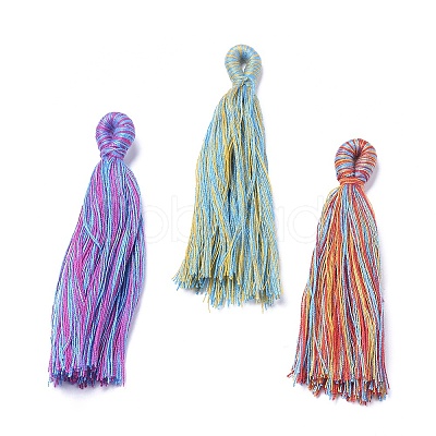 Polyester Tassel Big Pendants FIND-L010-C-1