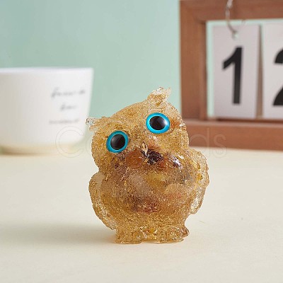 Crystal Owl Figurine Collectible JX545A-1