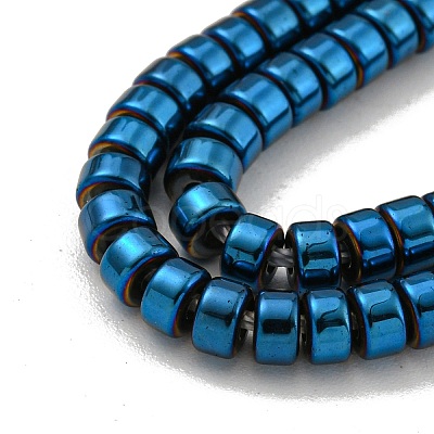 Electroplated Synthetic Non-magnetic Hematite Beads Strands G-K361-A03-01-1