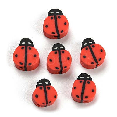 Handmade Polymer Clay Bead CLAY-N011-43B-07A-1