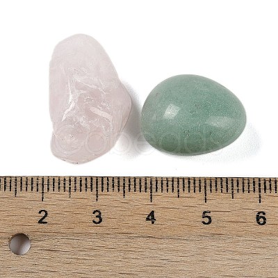 Natural Mixed Stone Nuggets Beads G-C140-02-1