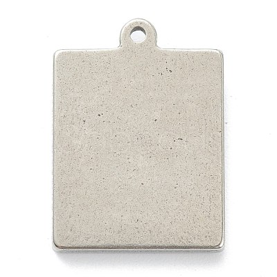 Non-Tarnish 304 Stainless Steel Pendants STAS-P279-22P-1