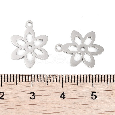 Non-Tarnish 316 Stainless Steel Charms STAS-C096-10D-P-1