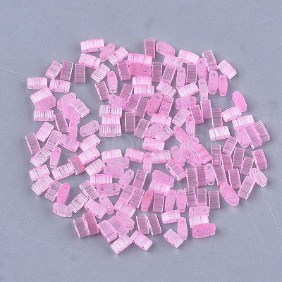 2-Hole Glass Seed Beads SEED-S023-16B-05-1