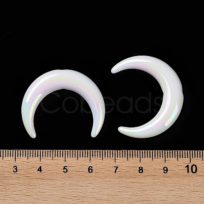 Opaque Acrylic Beads X-OACR-B019-02B-1