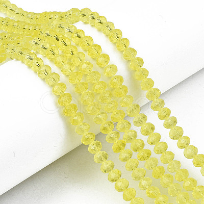 Glass Beads Strands EGLA-A034-T6mm-D29-1