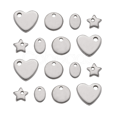 304 Stainless Steel Charms STAS-TA0002-04P-1