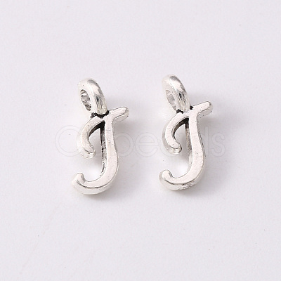 Tibetan Style Alloy Charms TIBEP-R361-01T-AS-RS-1