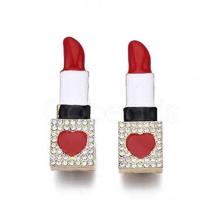 Lipstick with Heart Enamel Pin JEWB-N007-063-1