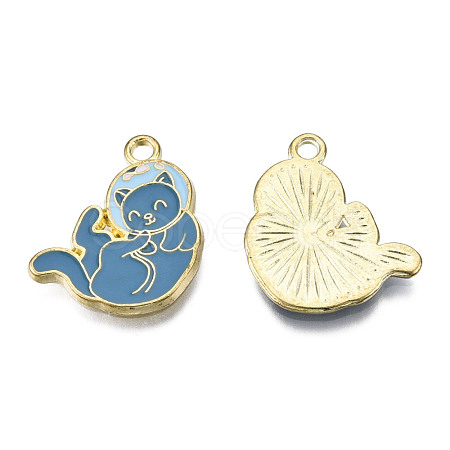 Alloy Enamel Pendants ENAM-N059-85-1