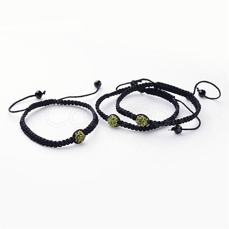 Fashion Braided Bead Bracelets BJEW-XCP0001-01-1