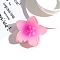 Resin Claw Hair Clips, Hair Accessories for Women & Girls, Flower, Hot Pink, 75x65mm