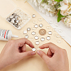 Unicraftale DIY Half Round Pendants Making Kits DIY-UN0002-40P-4