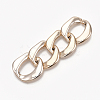 UV Plating ABS Plastic Linking Rings CCB-S162-06RG-3