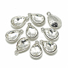 Alloy Glass Charms PALLOY-T028-7x10mm-01-1