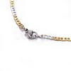 304 Stainless Steel Mariner Link Chain Necklaces NJEW-F261-16GP-2