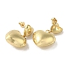 Brass Stud Earrings EJEW-R162-12B-G-2