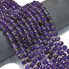 Natural Amethyst Beads Strands G-K389-E62-01-2