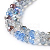 Glass Beads Strands EGLA-A034-M03-4