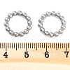 Non-Tarnish 304 Stainless Steel Linking Rings STAS-L082-014P-2