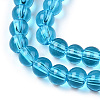 Transparent Glass Beads Strands X-GLAA-T032-T4mm-06-2