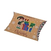 Christmas Theme Cardboard Candy Pillow Boxes CON-G017-02G-1
