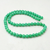 Natural Mashan Jade Round Beads Strands G-D263-4mm-XS19-2