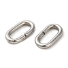 Non-Tarnish 304 Stainless Steel Linking Rings STAS-A093-03E-P-2