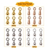 200Pcs 4 Colors Alloy Charms FIND-YW0001-41-2