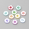 2-Hole Acrylic Buttons X-BUTT-S020-34-1