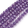 Natural Amethyst Beads Strands X-G-C073-4mm-3-1