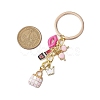 Alloy and Enamel Keychain KEYC-JKC00839-3