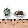 Natural & Synthetic Mixed Stone Connector Charms G-G012-05P-B-4