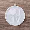Valentine's Day Silicone Pendant Molds DIY-J009-07A-2