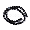 Natural Black Agate Beads Strands G-M435-A08-01-3