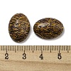 Natural Elephant Skin Jasper/Miriam Stone/Calligraphy Stone Cabochons G-C115-01A-24-3