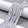 Faceted Electroplated Glass Beads Strands GLAA-C023-02-C15-3