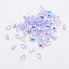 Transparent Resin Rhinestone Cabochons MRMJ-T047-10D-2