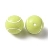 Sport Theme Opaque Resin Beads RESI-TAC0016-04B-1