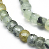 Natural Prehnite Beads Strands G-D0003-B03-3
