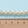 Baking Painted Pearlized Glass Pearl Round Bead Strands X-HY-Q330-8mm-02-5