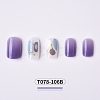 Plastic Square Round Corners Full Cover False Nail Tips MRMJ-T078-106B-2