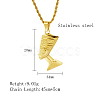 Stainless Steel Pendant Necklaces TD1825-1-2