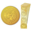 Self Adhesive Gold Foil Embossed Stickers DIY-WH0211-374-8