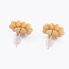 (Jewelry Parties Factory Sale)Seed Beads Stud Earrings EJEW-JE04516-05-5