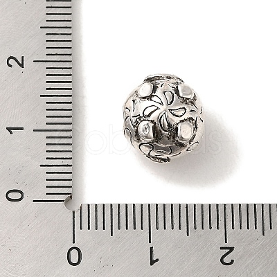 Tibetan Style Alloy Beads TIBEP-L021-31AS-1